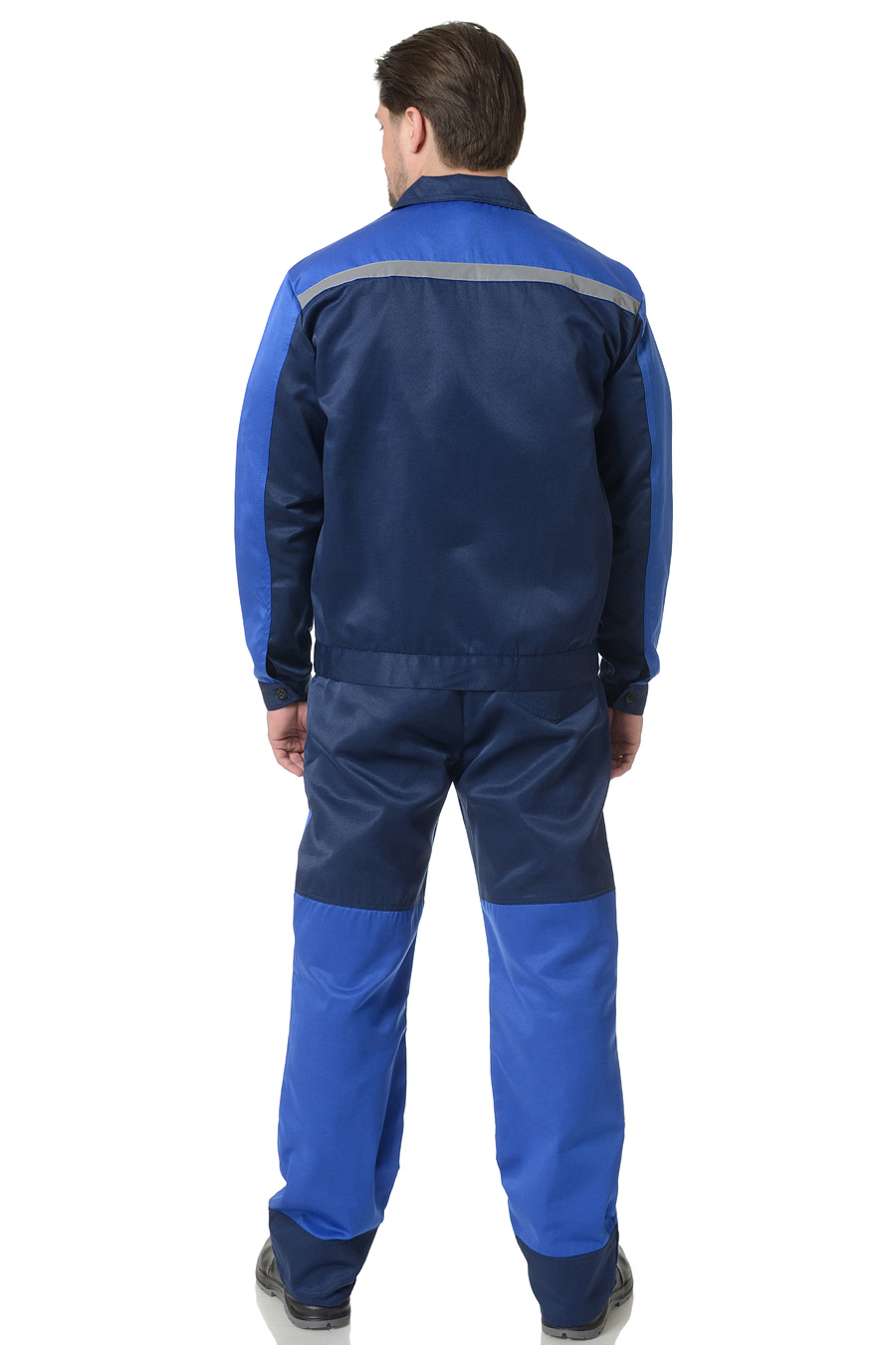 Костюм Бригадир-2 (тк.Смесовая,210) ПРАБО, васильковый/синий (Кос117)