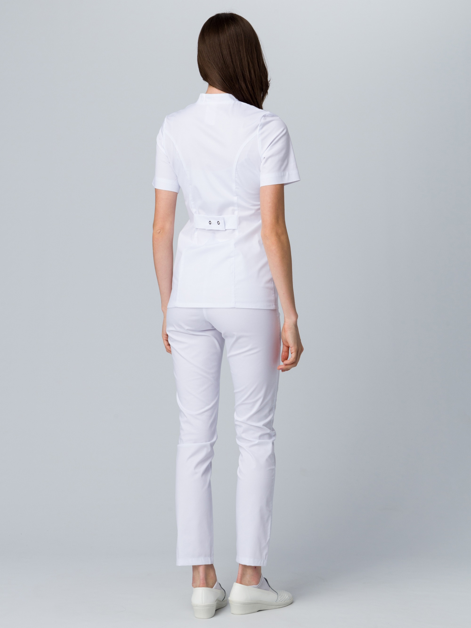 Костюм женский Модерн-003 (тк.Спандекс,175) MedLine, белый